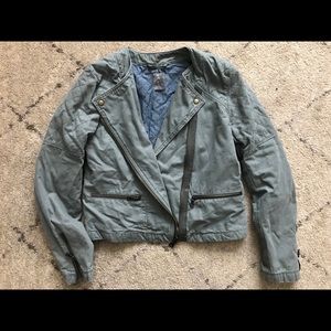 Moto-style jacket